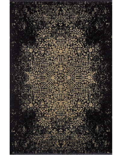Artemis Halı Corfu 6352D Siyah Gold