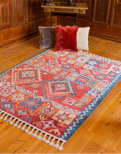 Piraye Kilim 80043-BM-BORDO