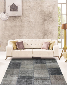 YAĞCIBEDİR PATCHWORK GRİ HALI