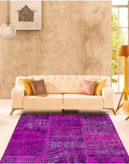 YAĞCIBEDİR PATCHWORK MOR HALI